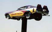 Lohnes’ Pic of the Week: Funny Car on a Pole